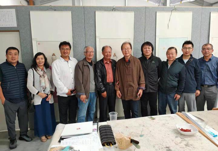 大朝天水作品回顾展一纪念天水逝世二周年作品展