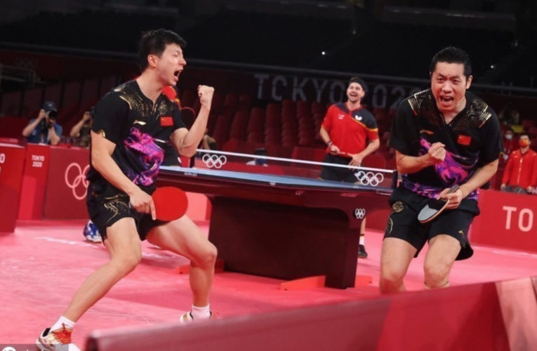 第35金！中国国乒男团3-0横扫德国队 四连冠